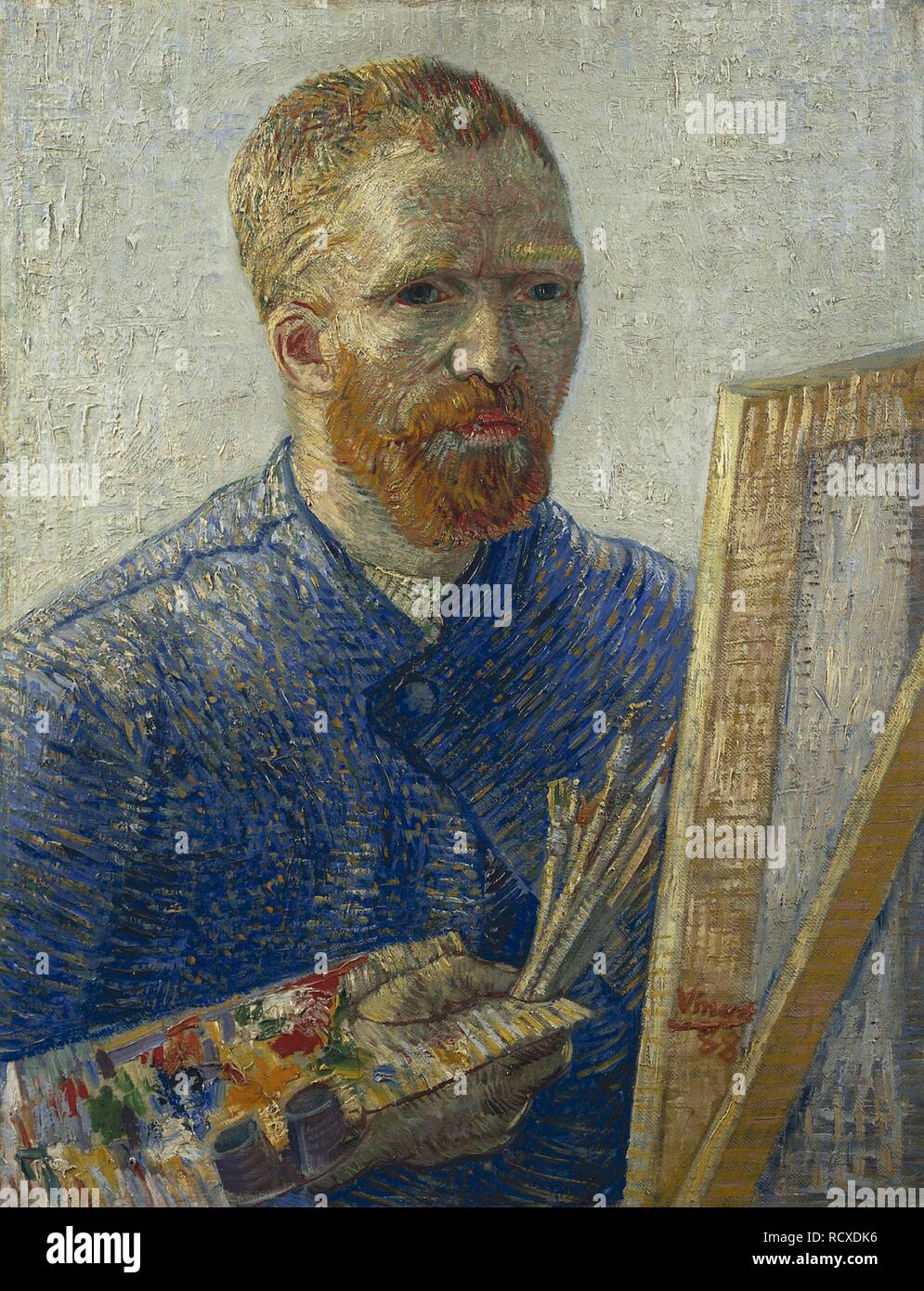 Selfportrait. Museum Van Gogh Museum, Amsterdam Stock Photo Alamy