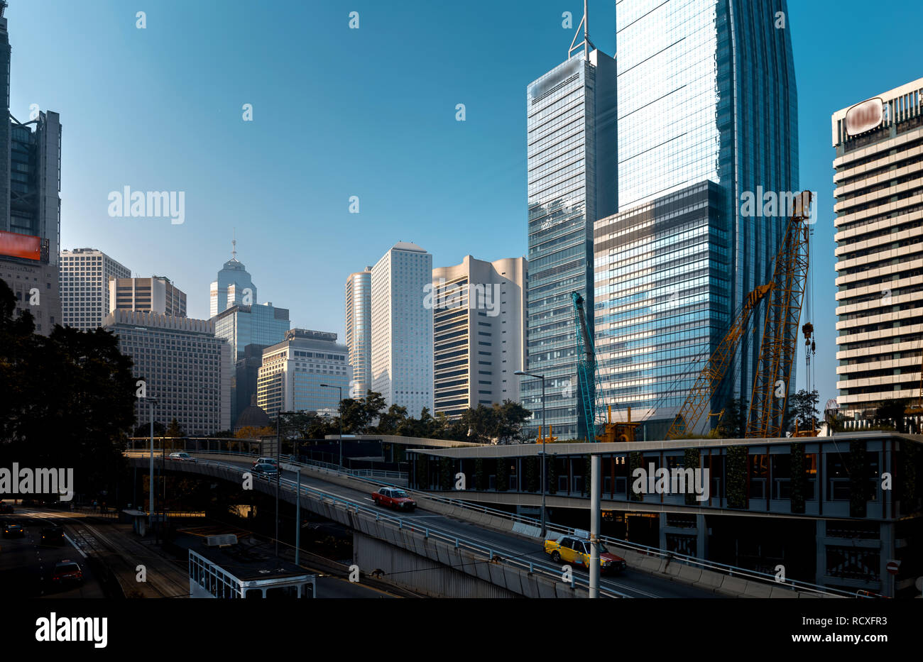Modern Office Buildings in Hong Kong Stock Photo - Alamy