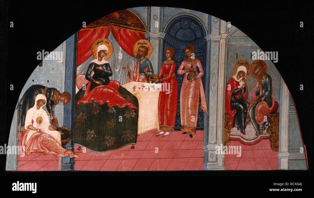 Nativity virgin mary icon hi-res stock photography and images - Alamy