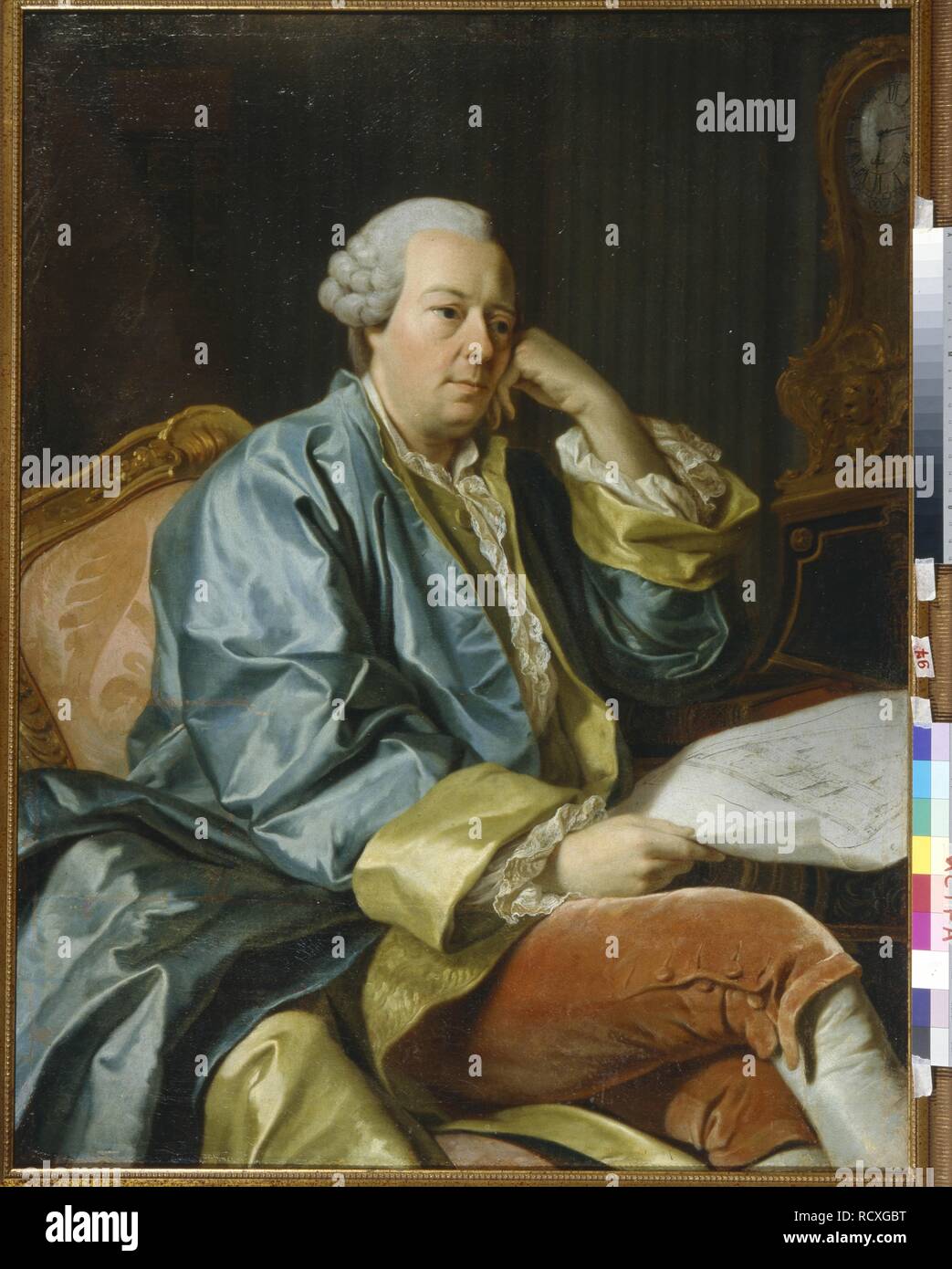 Portrait of Ivan Ivanovich Betskoi (1704-1795). Museum: State Museum of ...