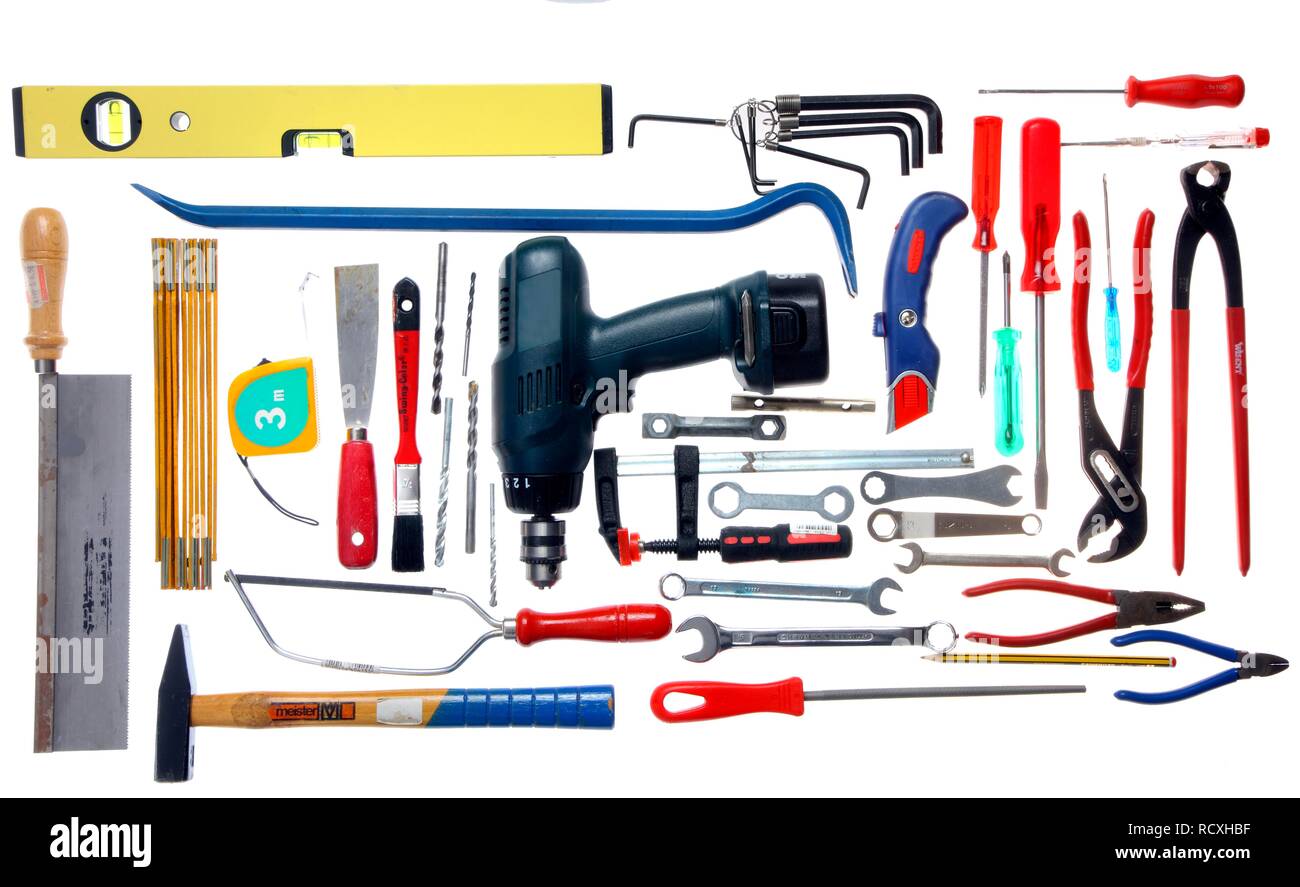 Various DIY tools Stock Photo Alamy