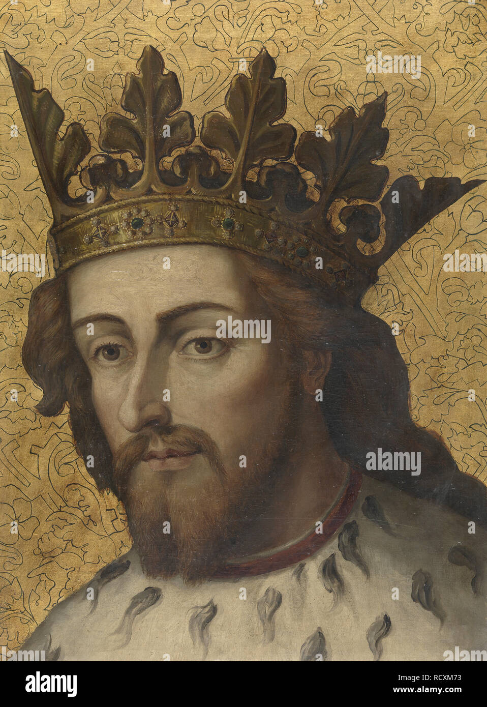 James I (1208-1276), King of Aragon. Museum: Museo del Prado, Madrid. Author: MARTINEZ CUBELLS, SALVADOR. Stock Photo