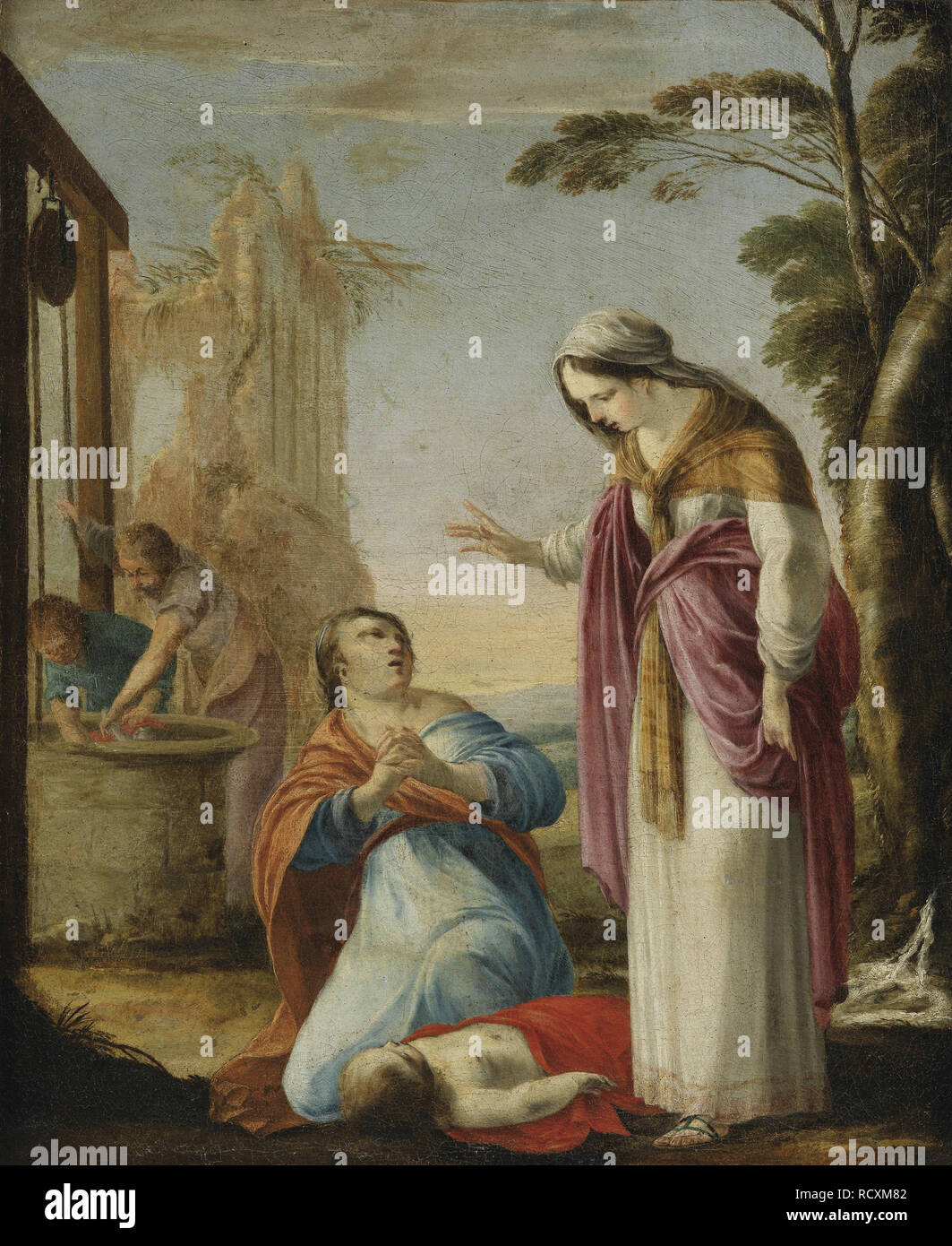 The Miracle of Saint Elizabeth of Thuringia. Museum: PRIVATE COLLECTION. Author: LA HYRE, LAURENT DE. Stock Photo