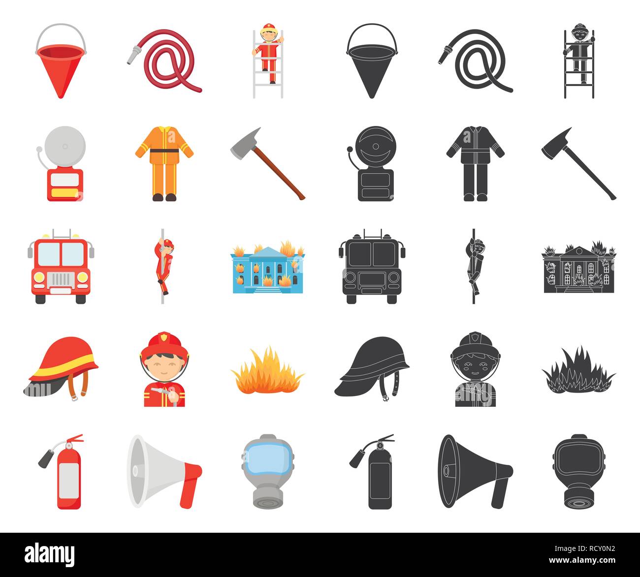 accessories,apparatus,art,attribute,axe,bucket,building,bunker,cartoon,black,collection,conical,department,design,equipment,extinguishing,extingushier,fire,firefighter,firefighting,flame,gas,gear,helmet,icon,illustration,isolated,logo,mask,organization,pike,pole,pump,ring,separation,service,set,sign,slide,symbol,tools,vector,web Vector Vectors , Stock Vector