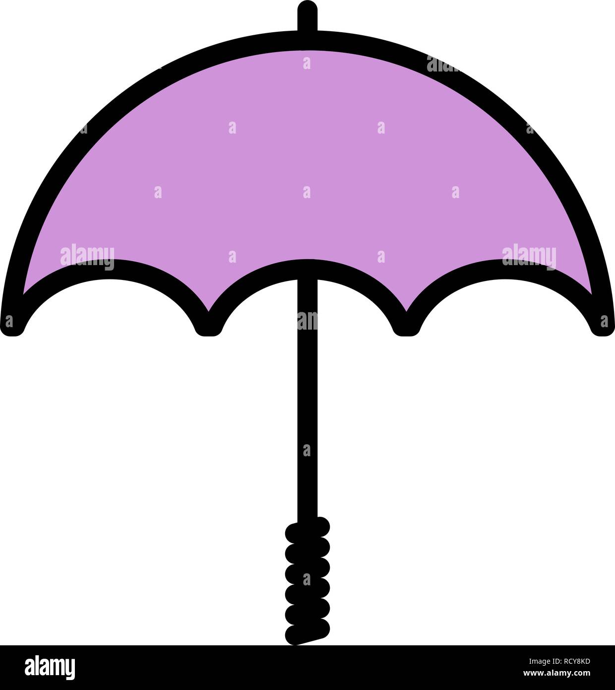 Umbrella Vector Icon For Personal And Commercial Use............. Stock Vector