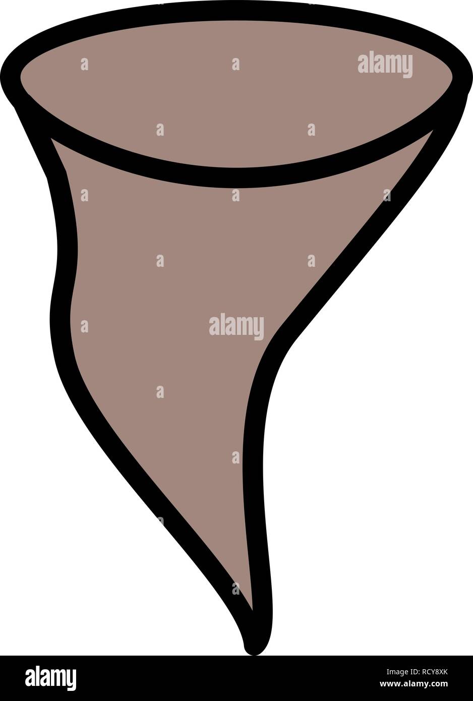 Tornado Vector Icon For Personal And Commercial Use............. Stock Vector