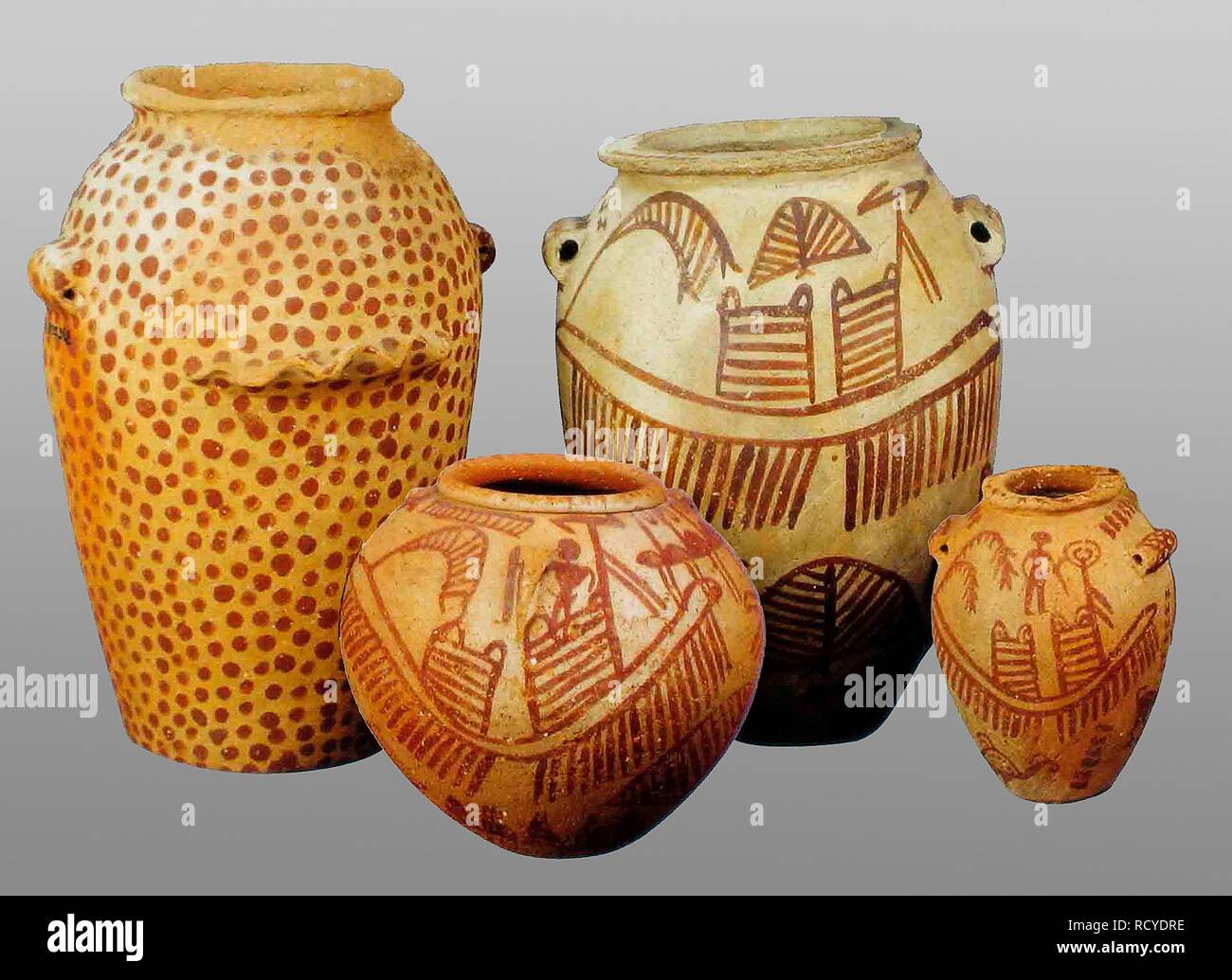 FileEvolution Of Egyptian Prehistoric Pottery Styles, From