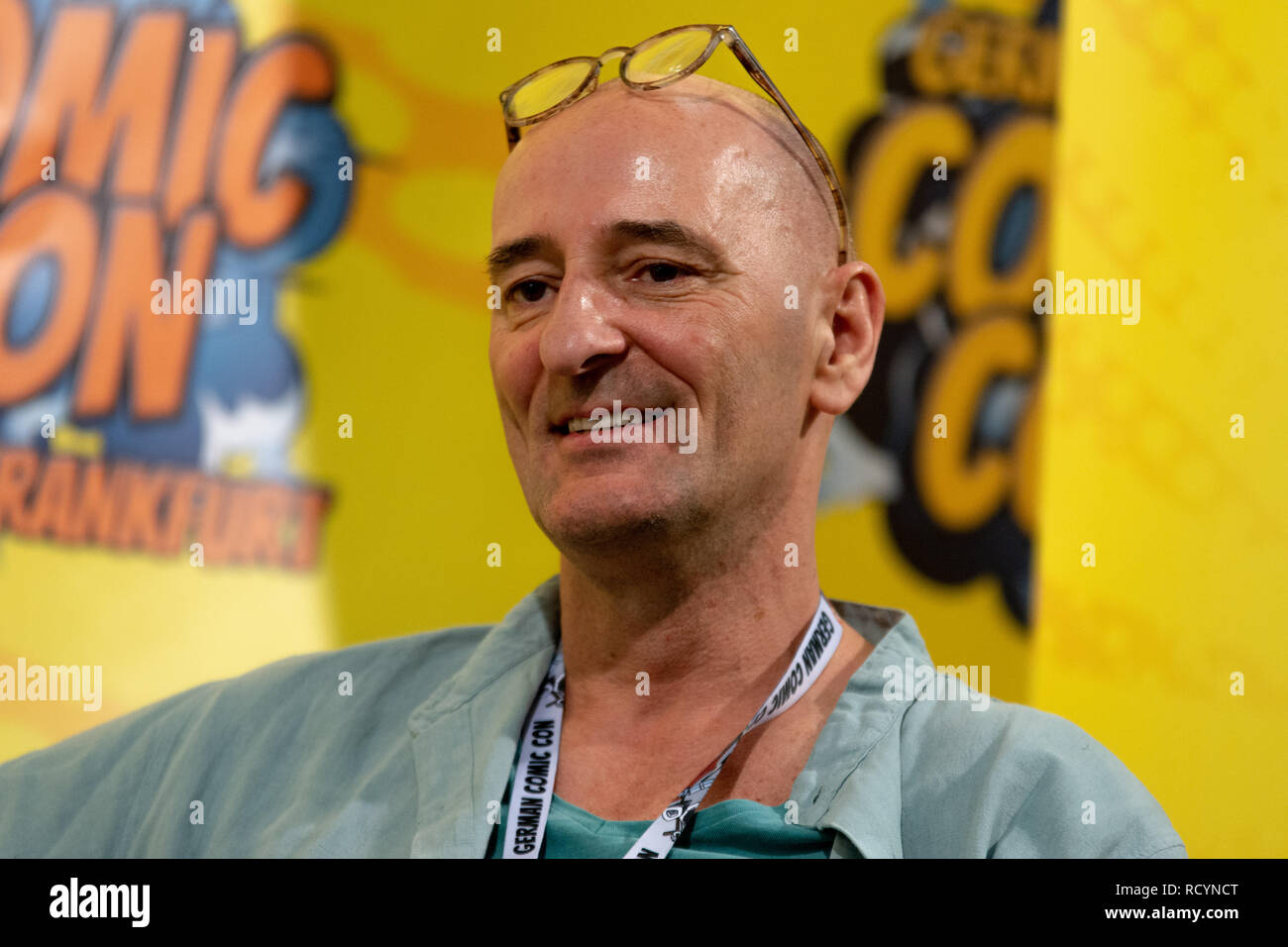 FRANKFURT, GERMANY - MAY 6th 2018: Ingo Albrecht (*1960, actor 