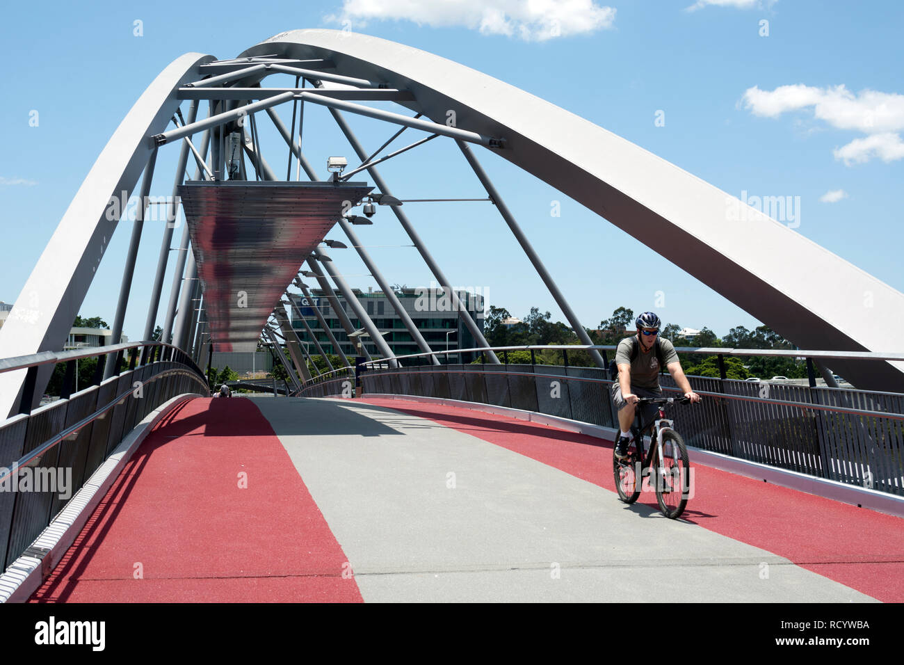 Goodwill Bridge Brisbane Stock Photo Alamy