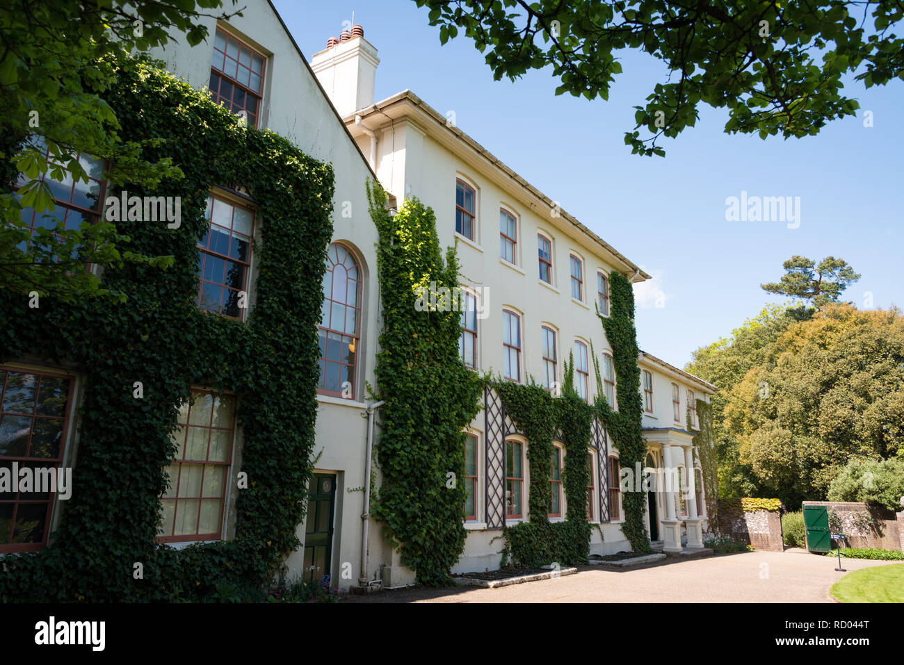 Down House, former home of Charles Dickens, in the village of Downe, Kent, UK Stock Photo