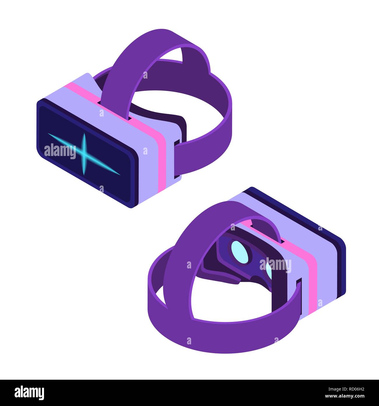 Virtual reality platform icon hi-res stock photography and images - Alamy