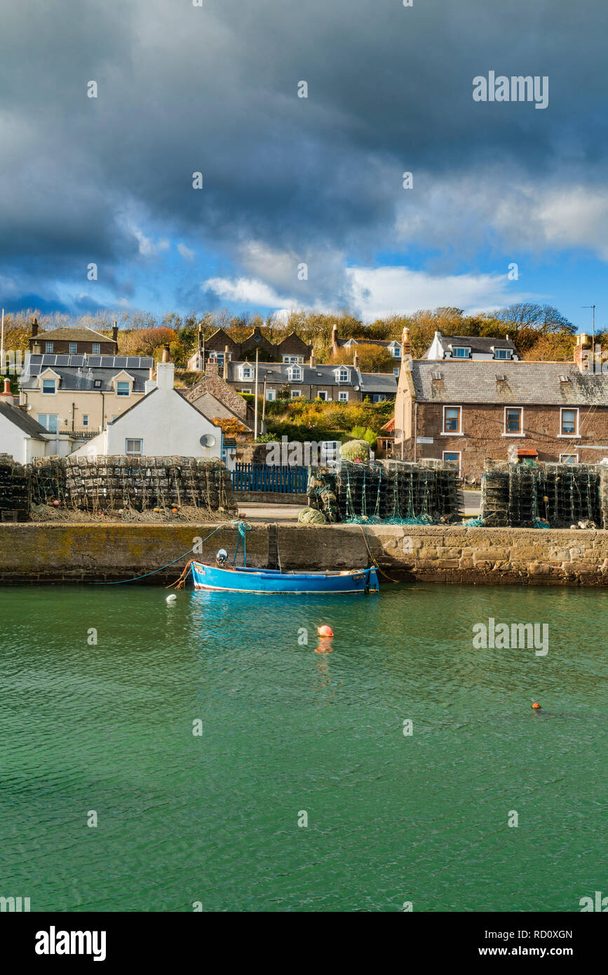 Johnshaven Harbour, near Montrose, Aberdeenshire, Highland Region