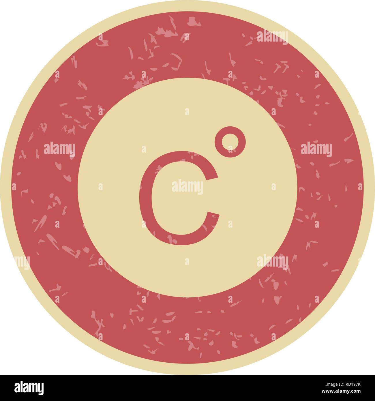 Celsius Vector Icon For Personal And Commercial Use............. Stock Vector