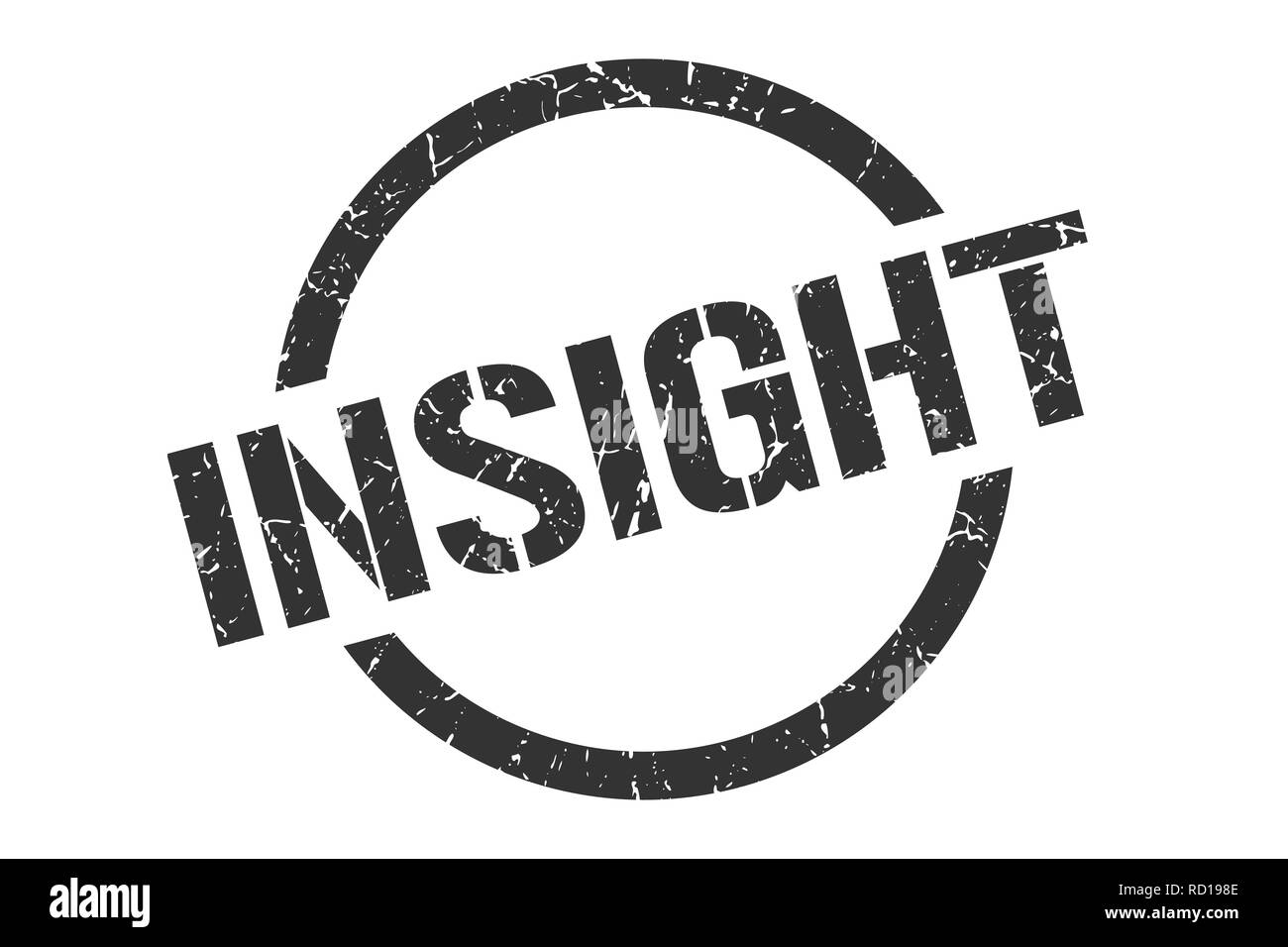 insight black round stamp Stock Vector Image & Art - Alamy