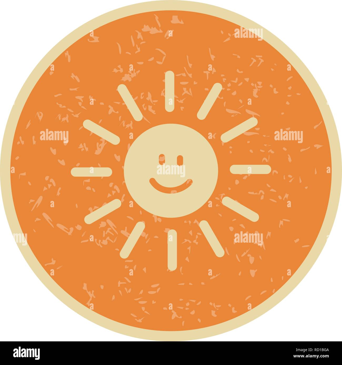 Sun smiling Vector Icon For Personal And Commercial Use............. Stock Vector