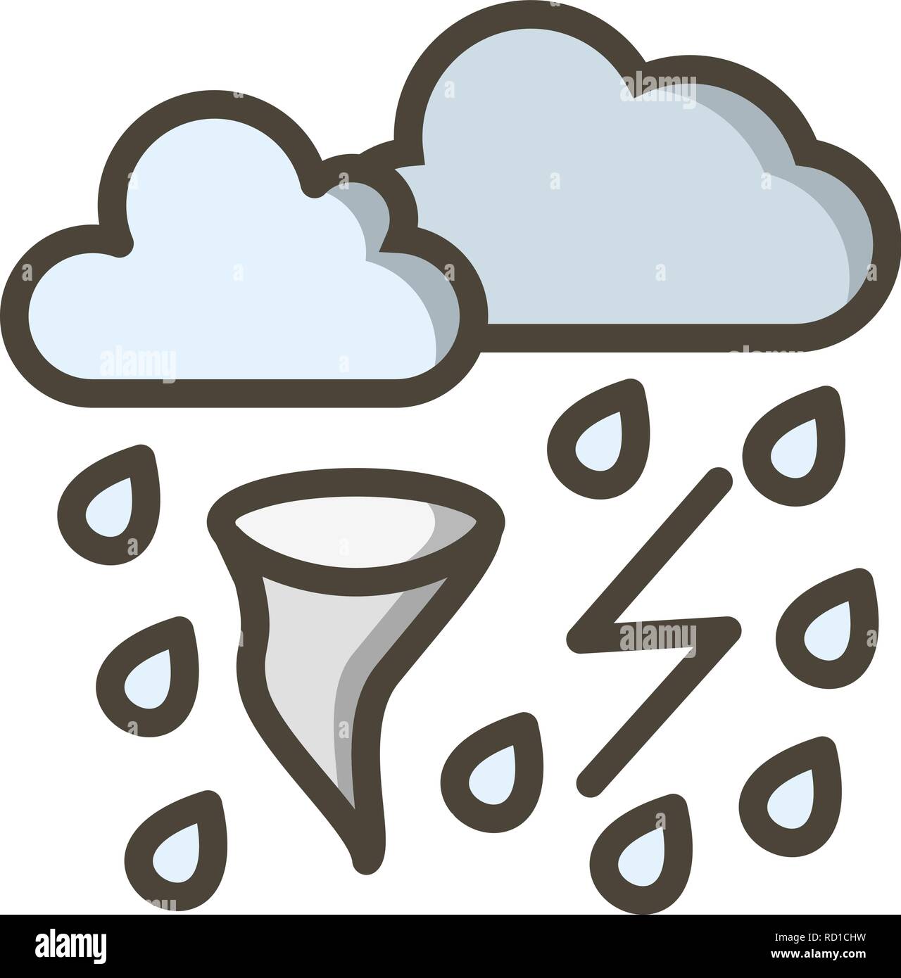 White storm 2 Stock Vector Images - Alamy