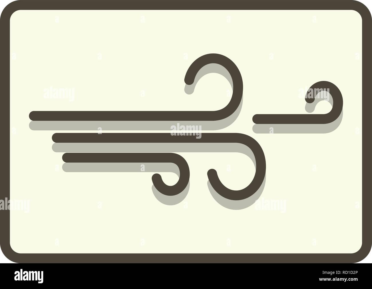 Wind Vector Icon Vector Icon For Personal And Commercial Use............. Stock Vector