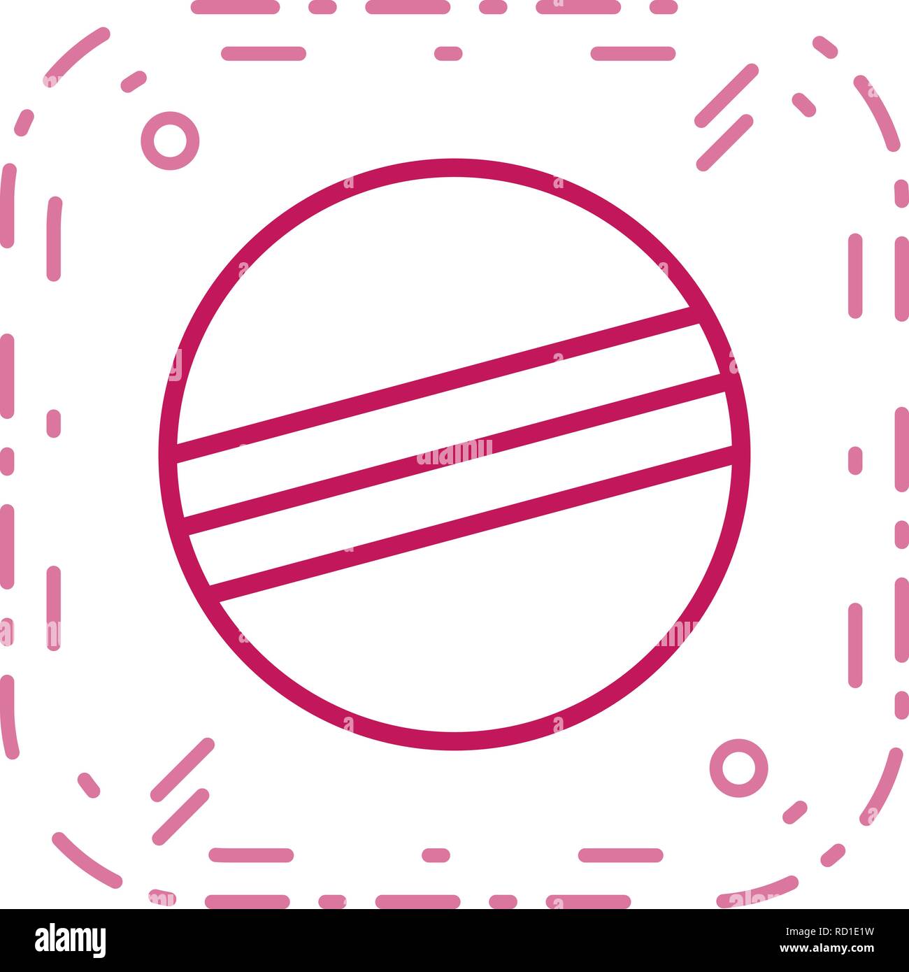 Eclipse Vector Icon For Personal And Commercial Use............. Stock Vector