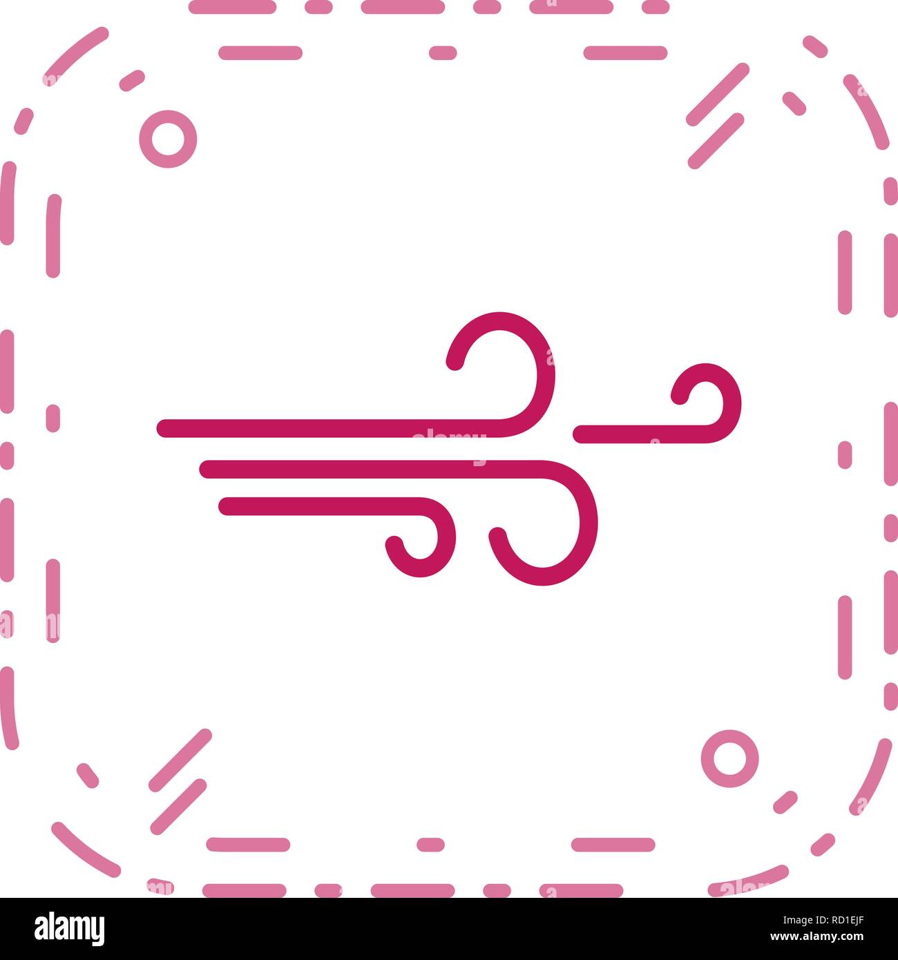 Wind Vector Icon Vector Icon For Personal And Commercial Use............. Stock Vector