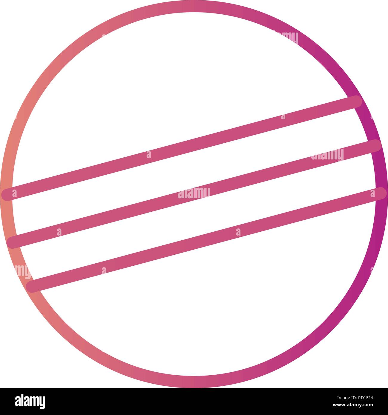 Eclipse Vector Icon For Personal And Commercial Use............. Stock Vector