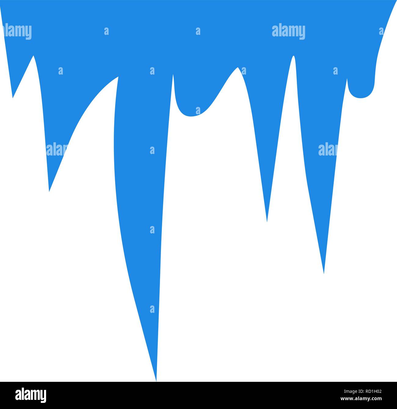 Icicle Vector Icon For Personal And Commercial Use............. Stock Vector