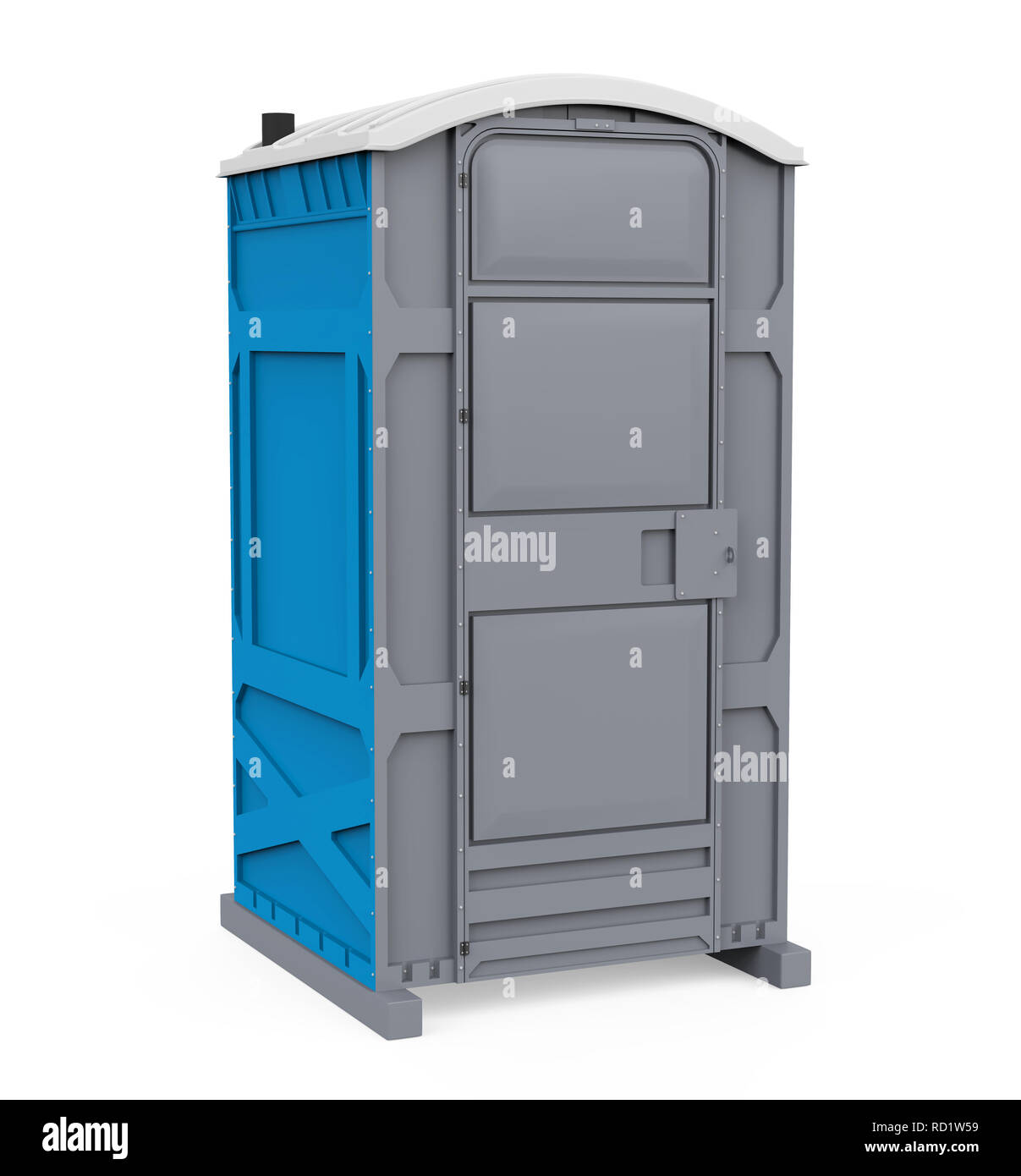Portable Toilet Isolated Stock Photo Alamy