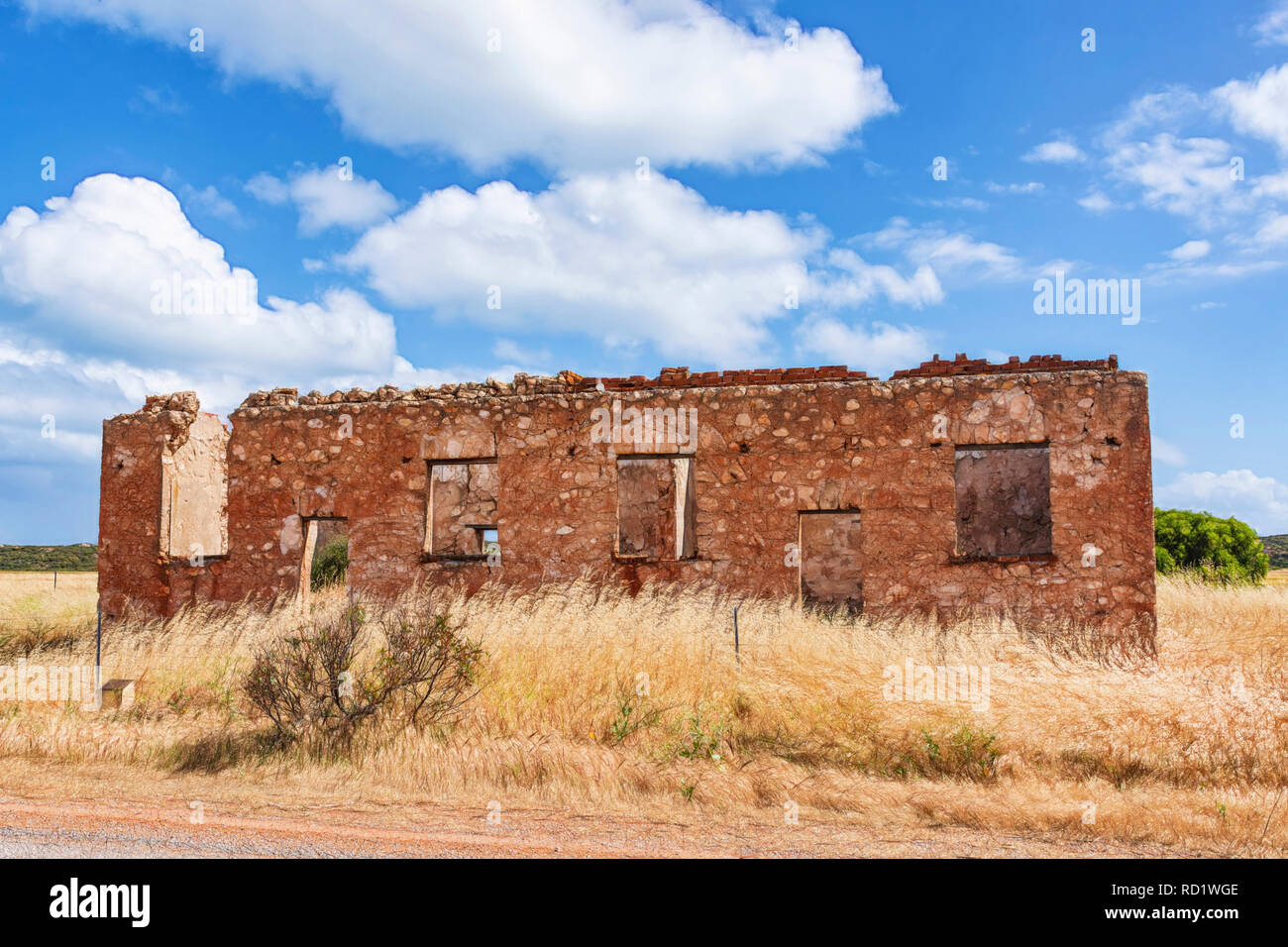 Old homestead ruins, Western Australia, Australia Stock Photo Alamy