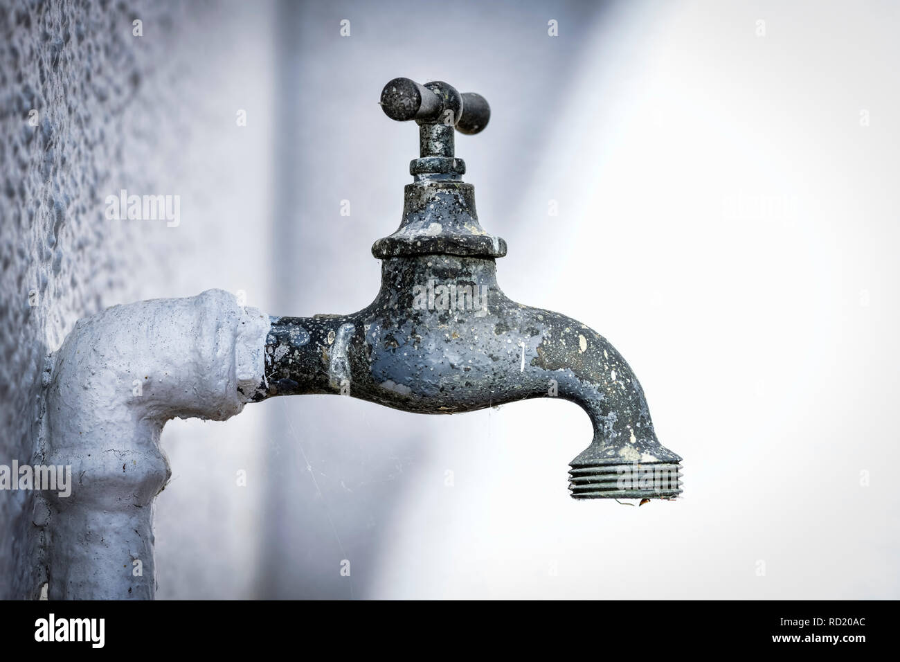 Old tap, Alter Wasserhahn Stock Photo