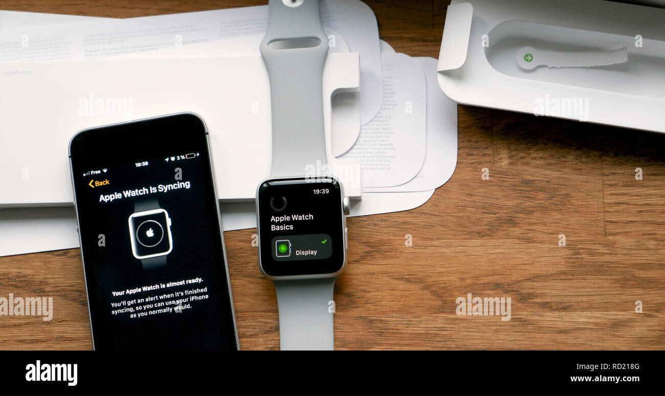 Apple watch online serie 3 unboxing