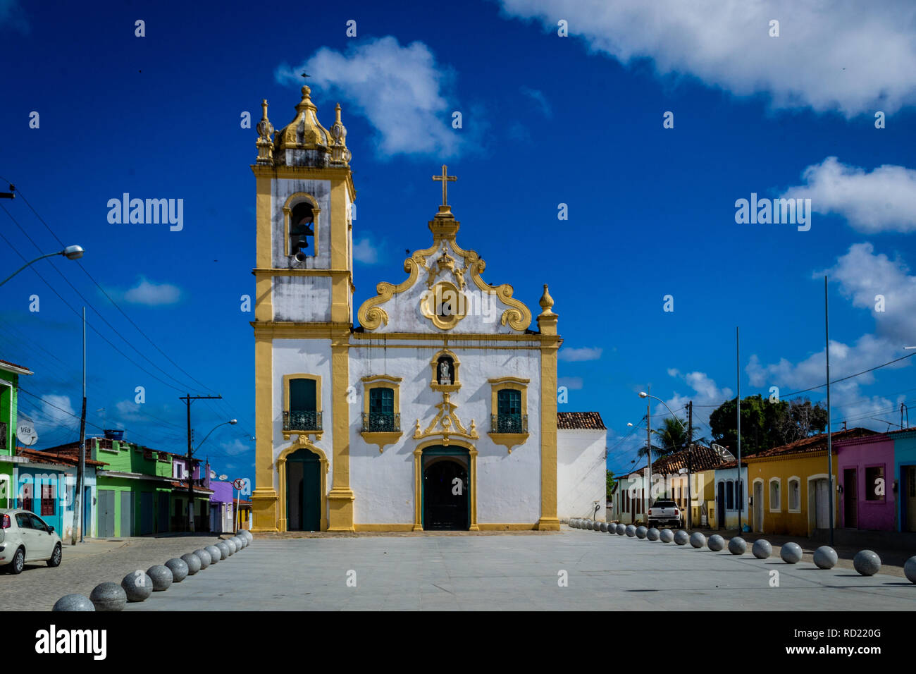 Cities of Brazil - Marechal Deodoro, Alagoas state Stock Photo