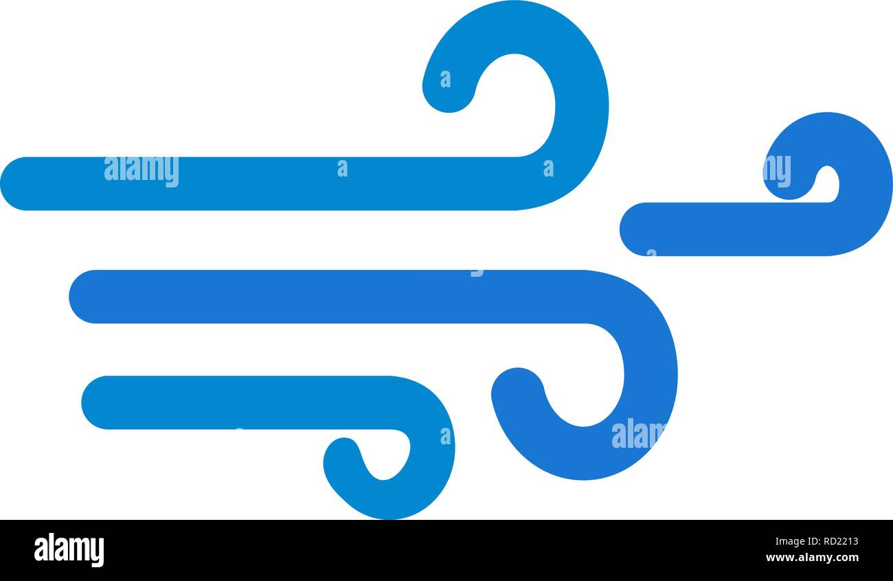 Wind Vector Icon Vector Icon For Personal And Commercial Use............. Stock Vector