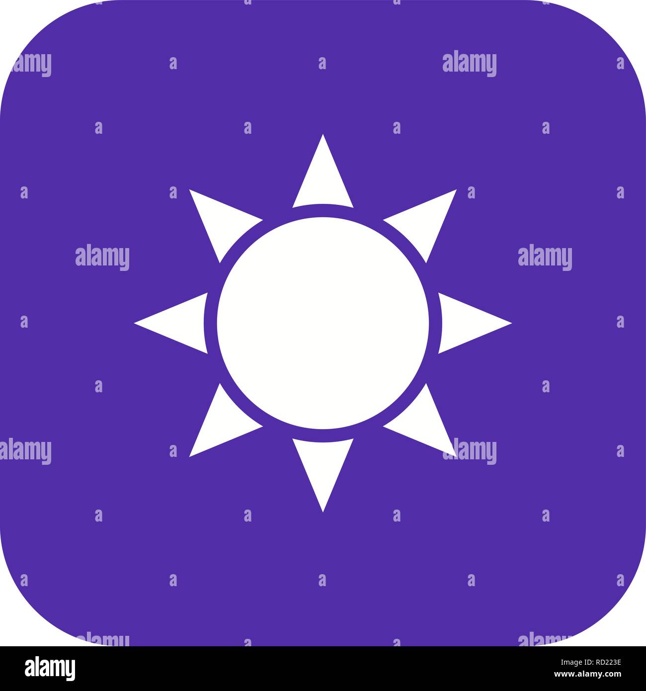 Brightness Vector Icon For Personal And Commercial Use............. Stock Vector
