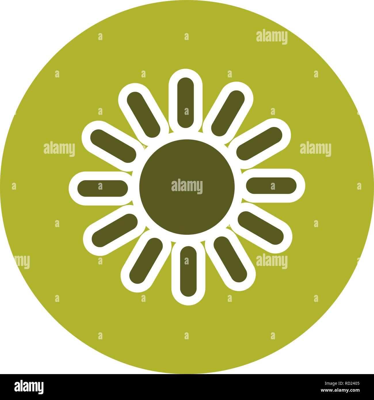 Sun Vector Icon For Personal And Commercial Use............... Stock Vector