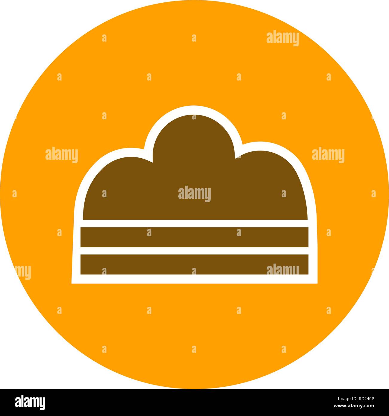 Fog Vector Icon For Personal And Commercial Use............. Stock Vector