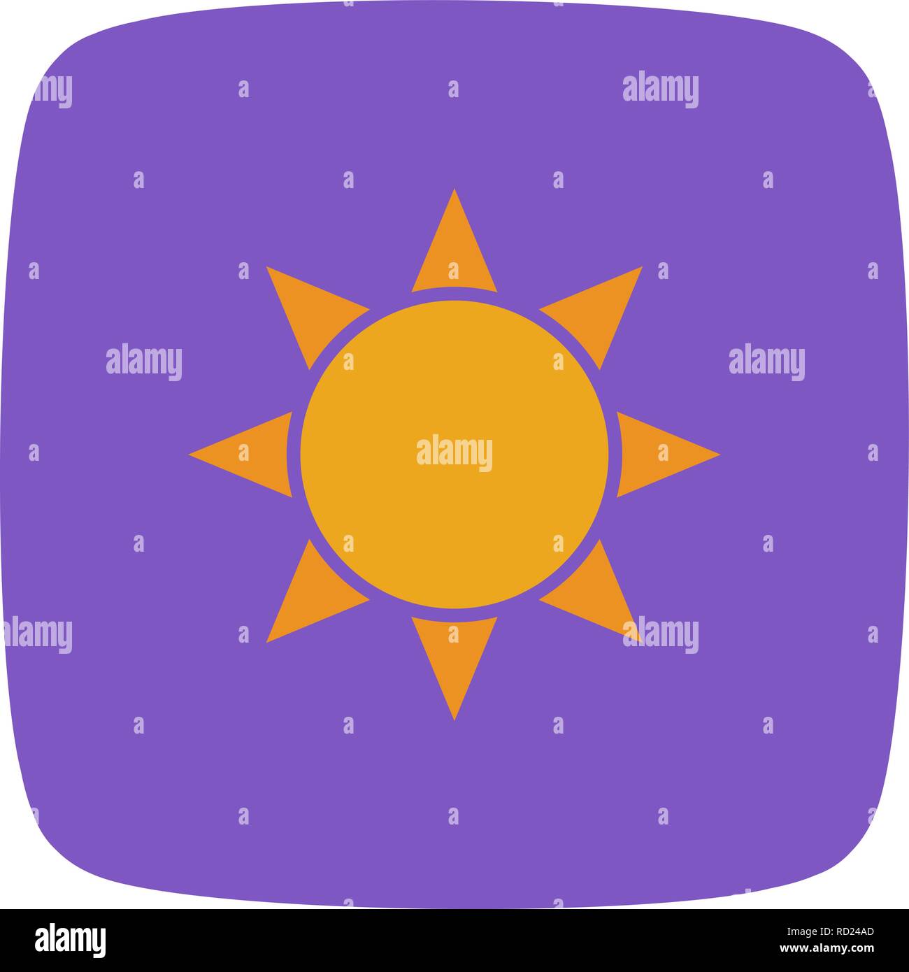 Brightness Vector Icon For Personal And Commercial Use............. Stock Vector