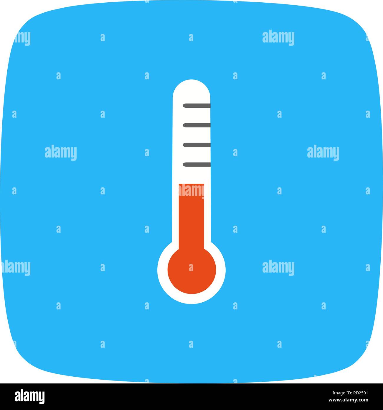 Temperature Vector Icon For Personal And Commercial Use Stock Vector