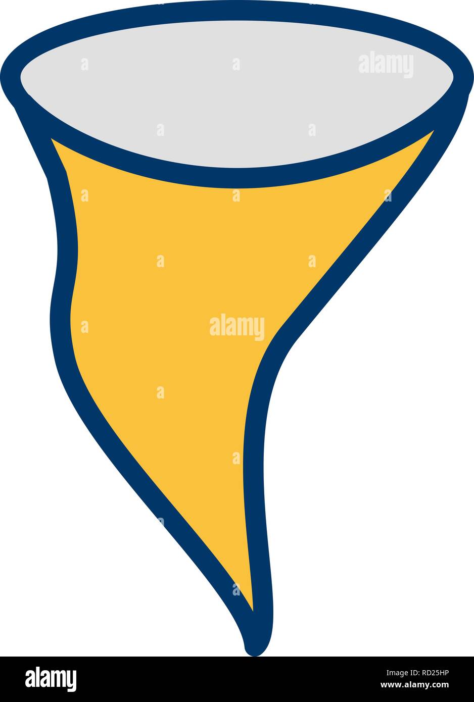 Tornado Vector Icon For Personal And Commercial Use............. Stock Vector