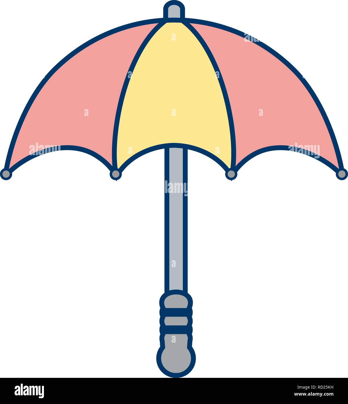 Umbrella Vector Icon For Personal And Commercial Use............. Stock Vector