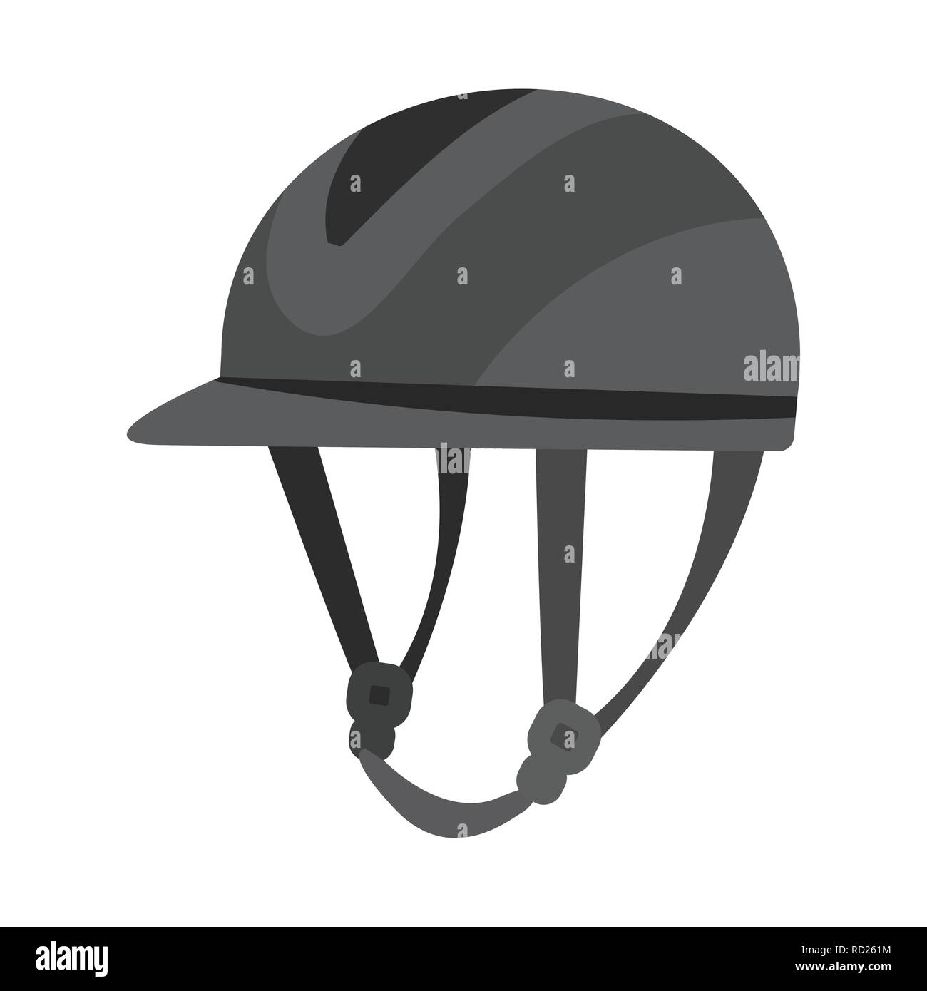 Polo riding helmet Stock Vector Images Alamy