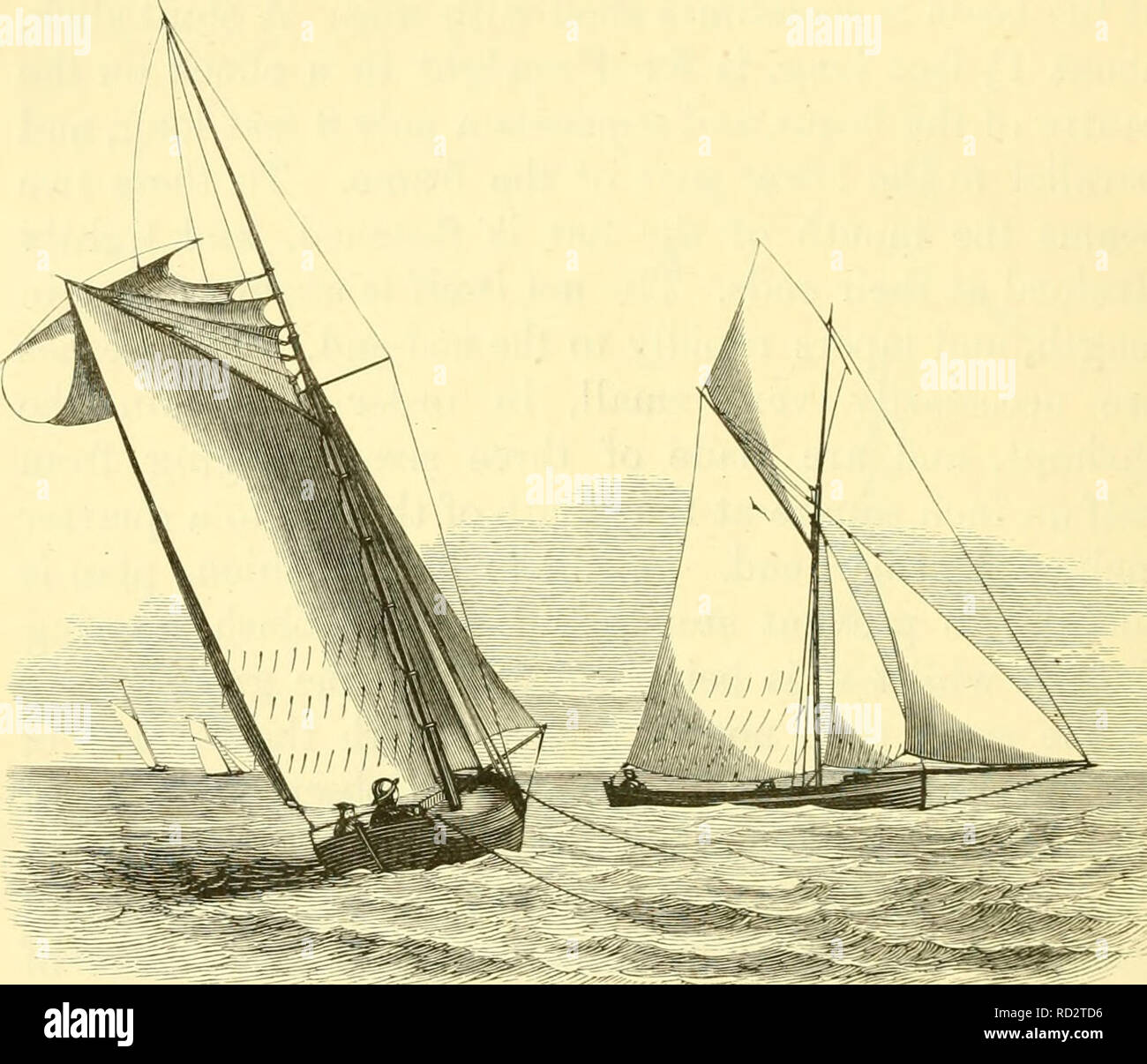Deep-sea fishing and fishing boats. An account of the practical working of  the various fisheries around the British Islands. With illustrations and  descriptions of the boats, nets, and other gear in