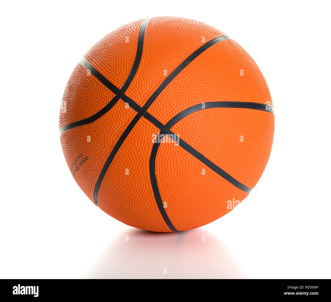 Basketball ball isolated on white background Stock Photo