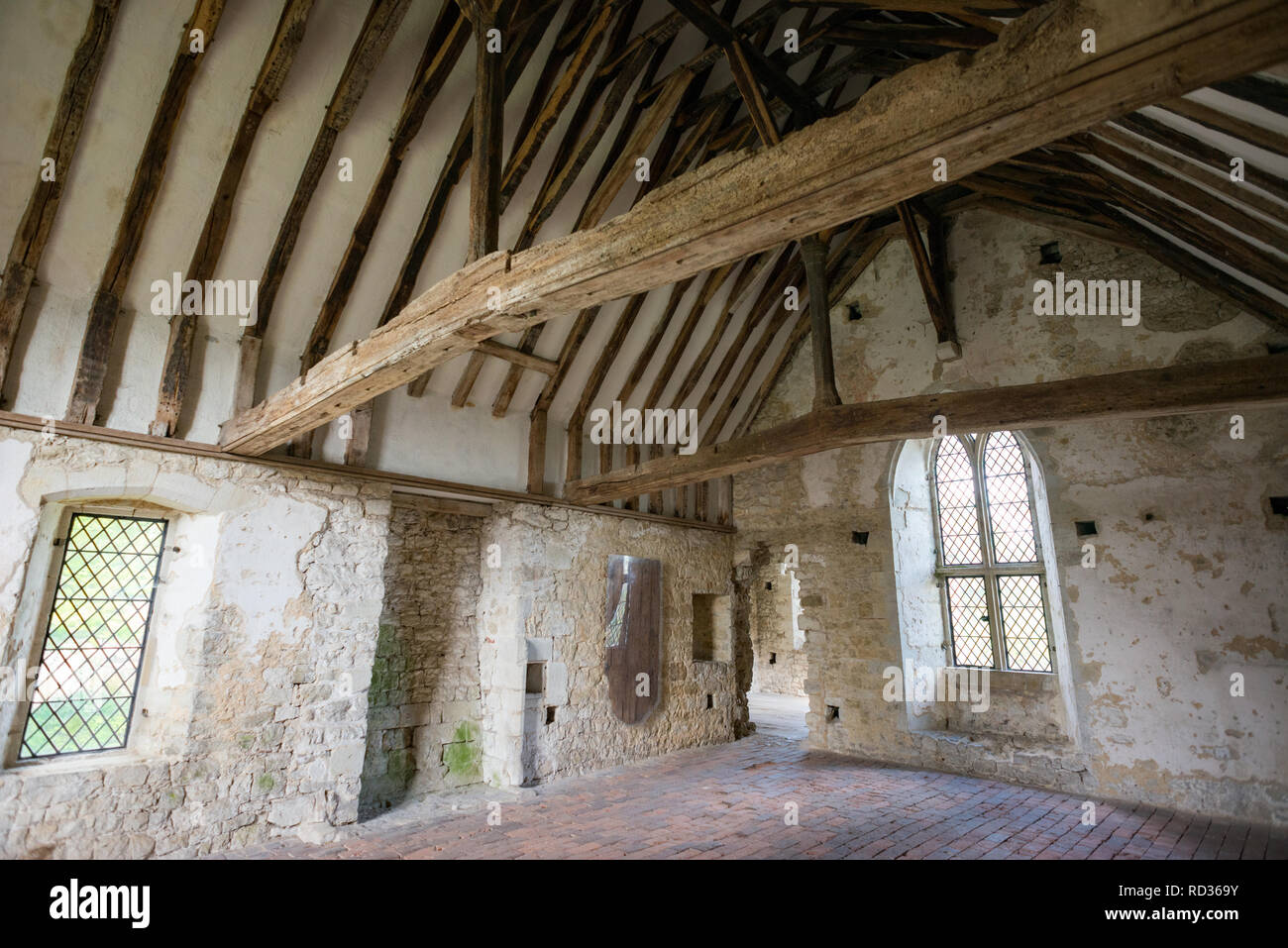 Old Soar Manor, near Sevenoaks, Kent Stock Photo