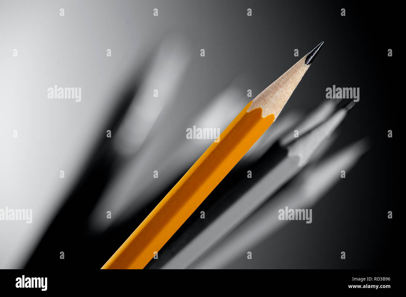 Black pencil hi-res stock photography and images - Alamy