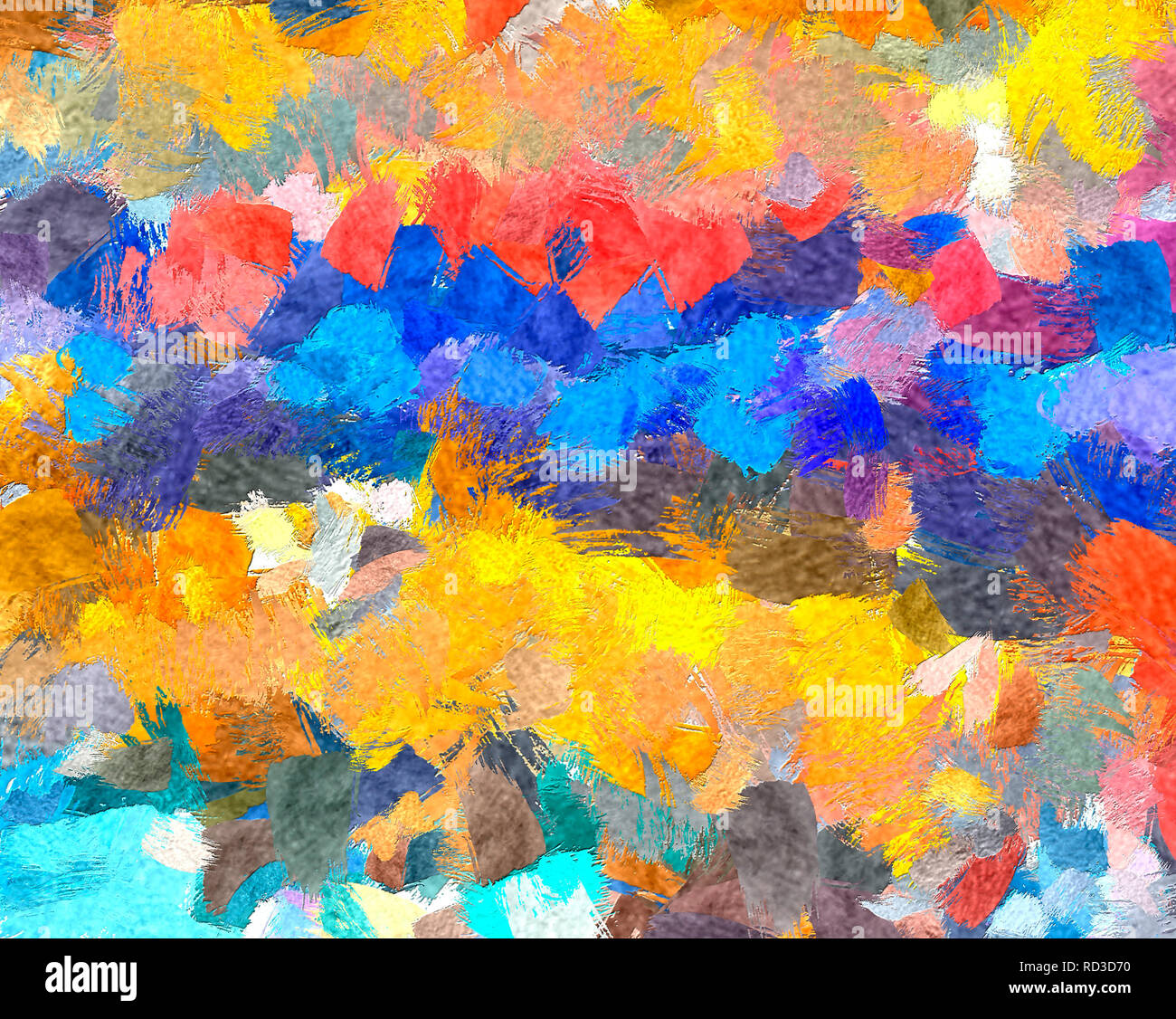 Digital art abstract pattern. Hand drawing modern style art print.  Futuristic artwork. Contemporary painting wall decor. Oil on canvas.  Brushstrokes o Stock Photo - Alamy, image size:1300x1126