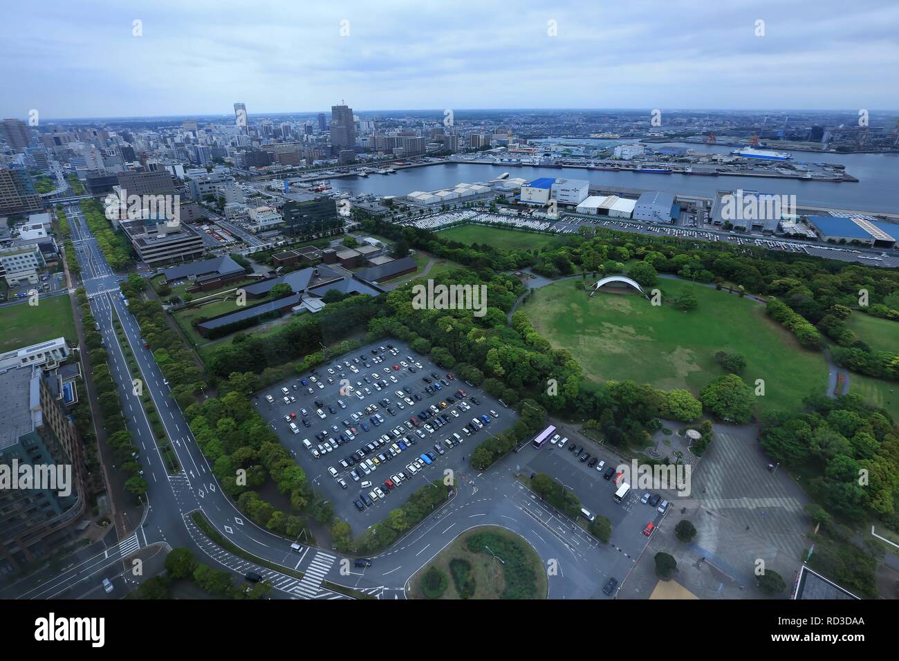 Tokyo aerial people hi-res stock photography and images - Alamy