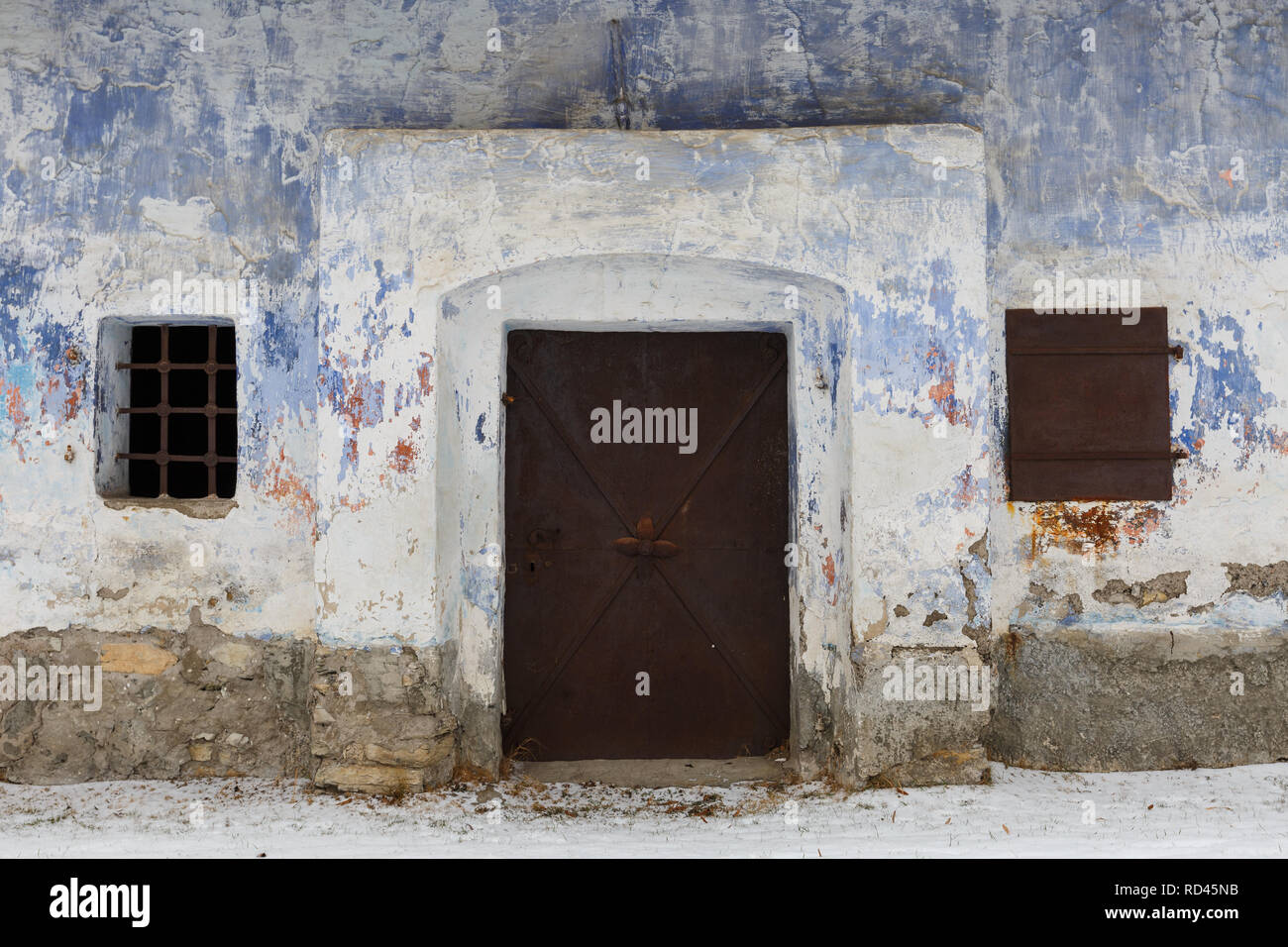 Window And Door Of A Traditional Granary In Bela Dulice