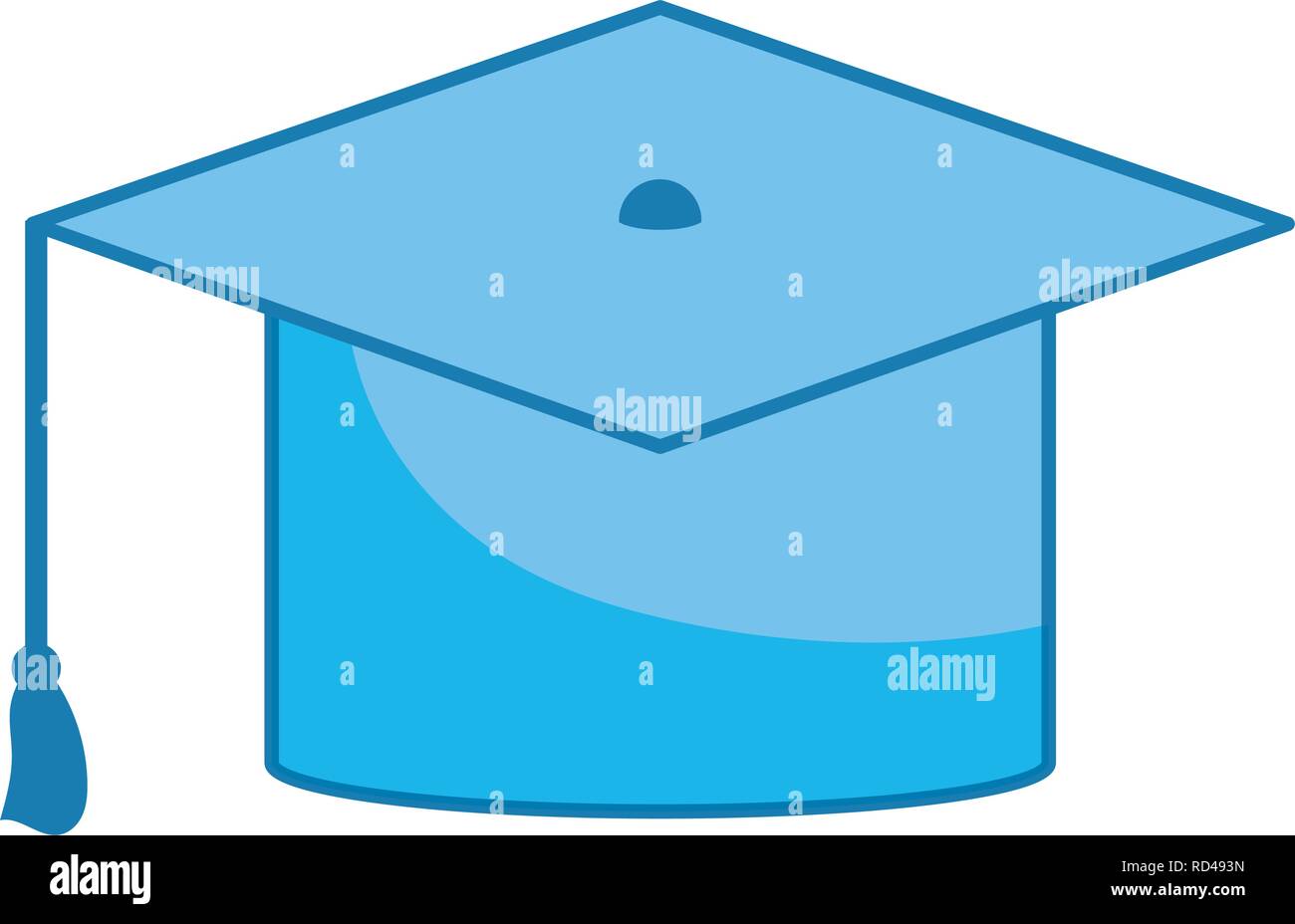 graduation cap isolated icon Stock Vector Image & Art - Alamy