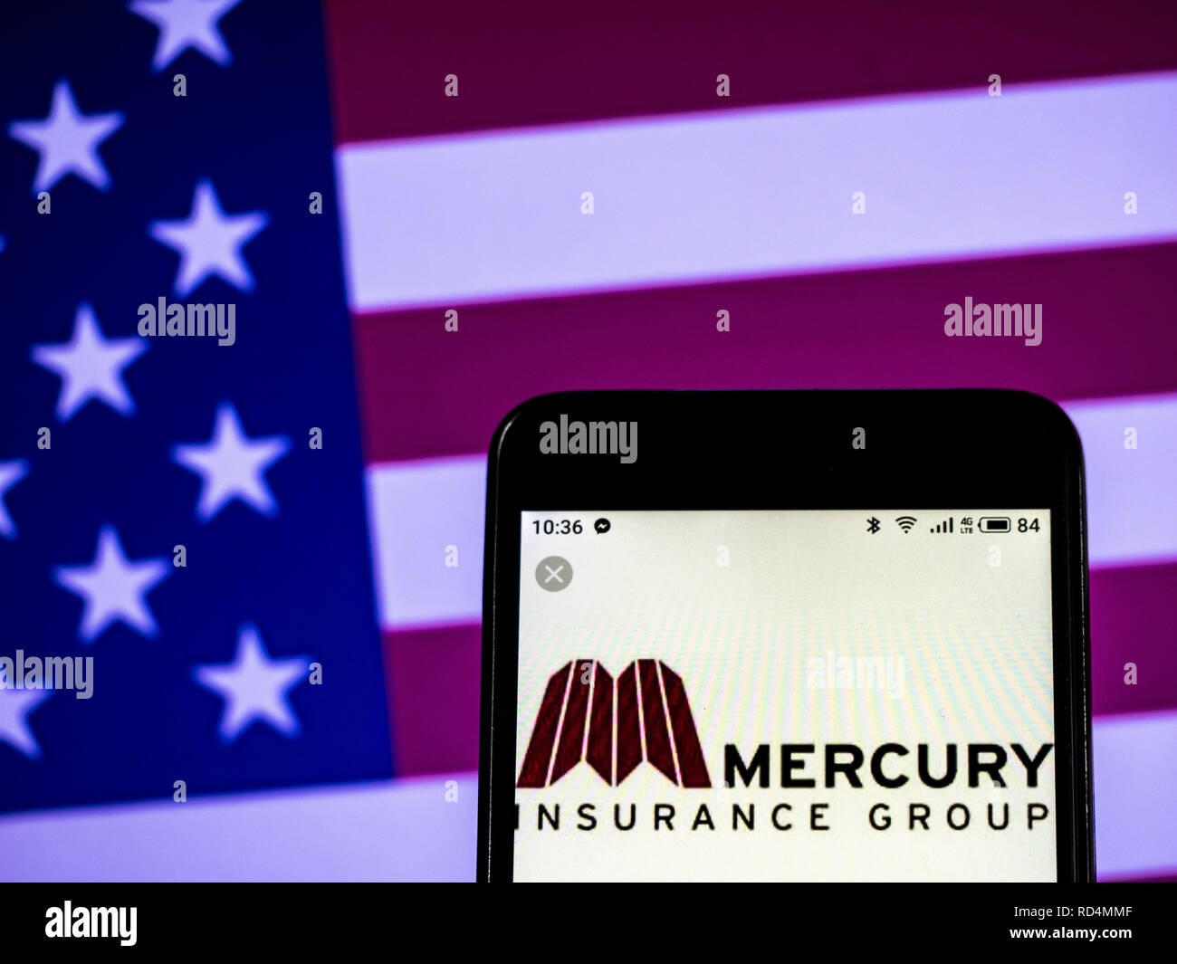 Mercury insurance logo hires stock photography and images Alamy