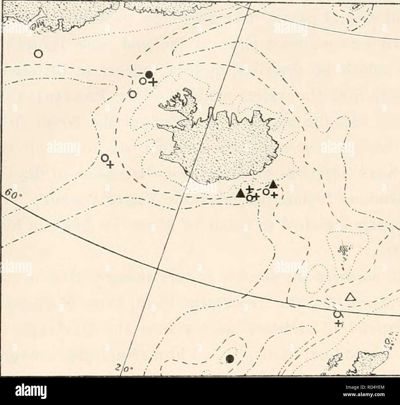 . The Danish Ingolf-Expedition. Scientific expeditions; Arctic Ocean. 24 STYLASTERIDAE must be regarded as characteristic forms of the large biocoenosis of the coral reefs. This is also strengthened by the single discovery of Stylaster gemmascens made in the Hjelte Fjord in the neighbourhood of Bergen, where Dr. O. Nordgaard has obtained two small fragments of colonies from the coral reef there. We thus see that the two Stylaster species which occur on the coast of Norway, form interesting parallels in the animal community of the northern coral reefs to the Stylasterids of the tropical coral r Stock Photo