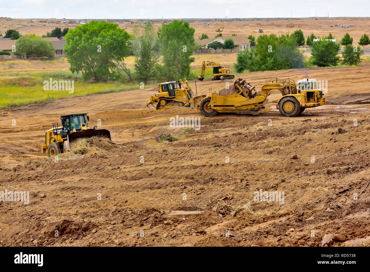 Bulldozer clearing land hires stock photography and images Alamy